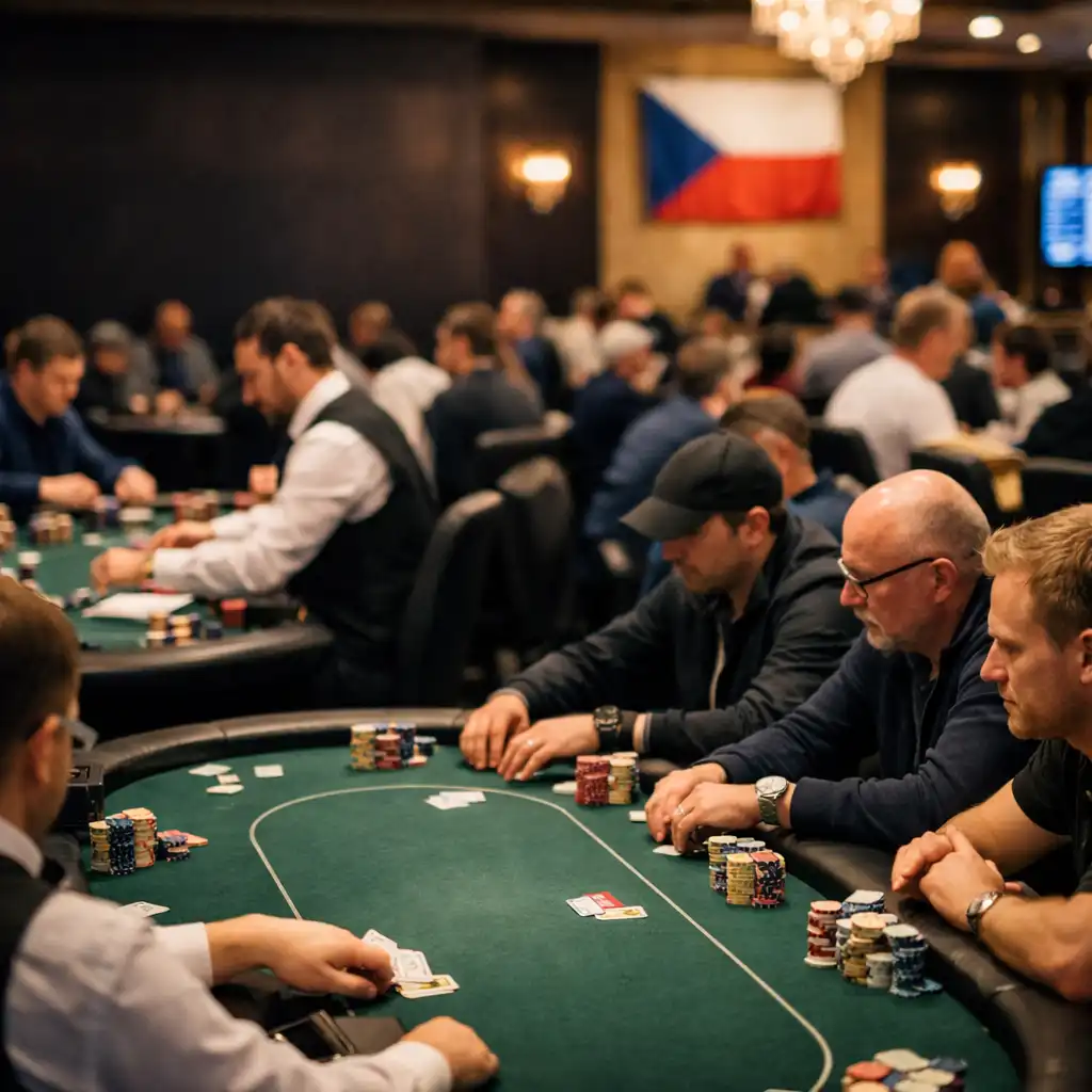 Živý pokerový turnaj v Česku