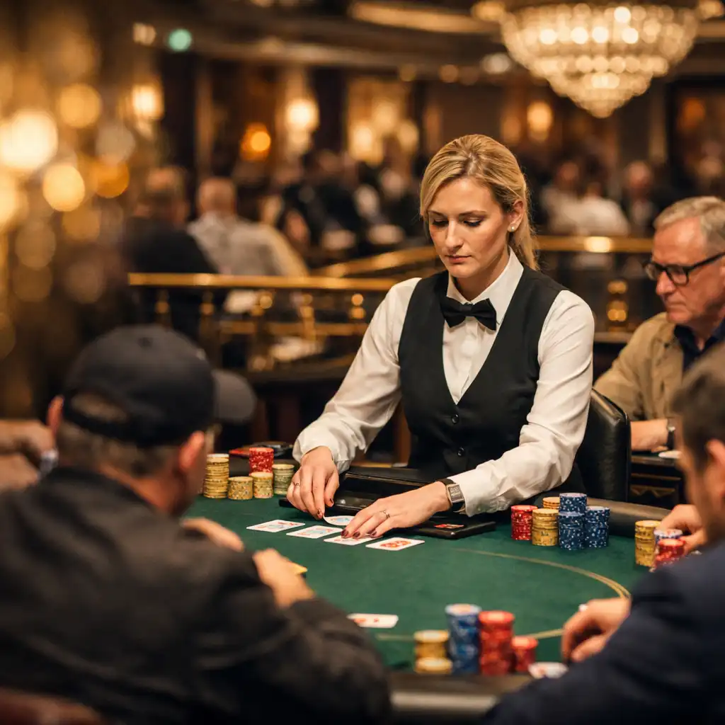Živý pokerový turnaj v luxusním prostředí